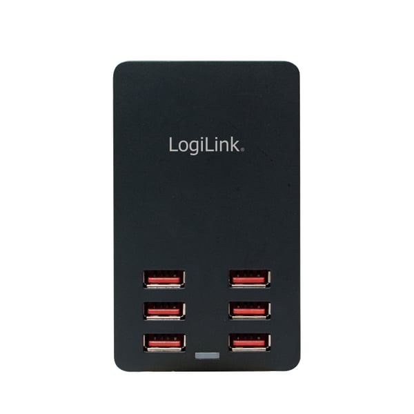 LogiLink PA0139 oplader til mobil enhed Universel Sort Vekselstrøm Indendørs