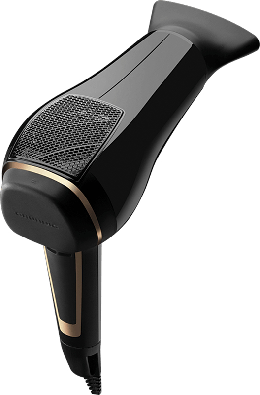 Grundig HD 9680 hårfön 1650 W Svart, Koppar