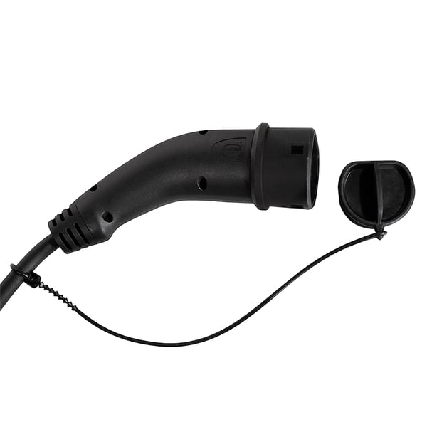 LogiLink EVC0110 laddkabel för elektriskt fordon Svart Typ 2 1 7,5 m