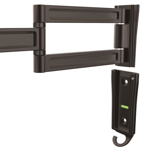 StarTech.com ARMWALLDS monitorin kiinnike ja jalusta 68,6 cm (27") Seinä Musta