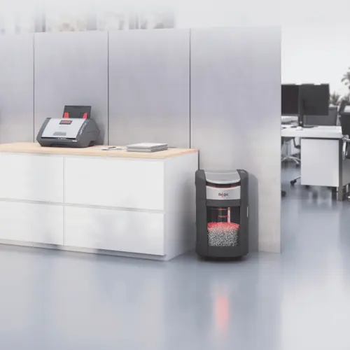 Rexel ShredMax AutoFeed+ 200X makulator P4 krydsmakulering