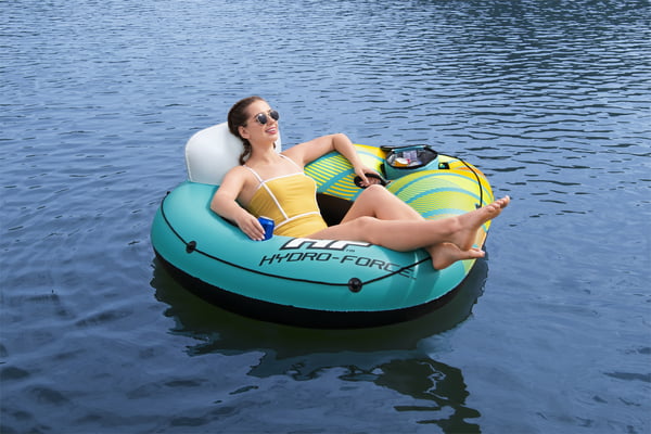 Bestway 43398 / 23 pool- och badmadrass Multifärg Monokromatiskt Badring