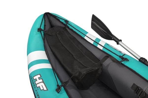 Bestway 65118 sports-kajak 1 person(er) Sort, Turkis Nylon, Polyvinylchlorid (PVC) Oppustelig kajak