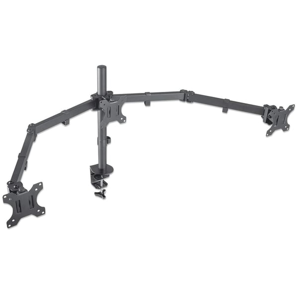Manhattan 461658 monitorin kiinnike ja jalusta 68,6 cm (27") Vastaanotto Musta