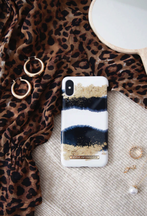 iDeal of Sweden Fashion mobiltelefonfodral 11,9 cm (4.7") Mobilskal Svart, Vit, Gul