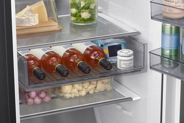 Samsung RR70H39CCFEF køleskab Fritstående 387 L Sort