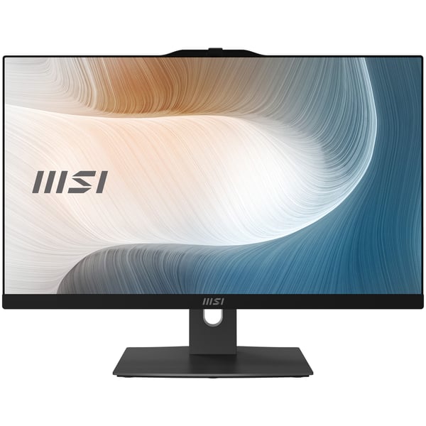 MSI Modern AM242TP 1M-2267XEU Intel Core 5 120U 60,5 cm (23.8") 1920 x 1080 pikseliä All-in-one PC 8 GB DDR5-SDRAM 512 GB SSD Wi-Fi 6E (802.11ax) Musta