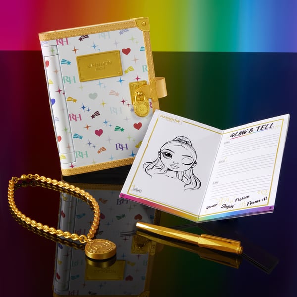 Rainbow High Secret Journal Henkilökohtainen päivyri