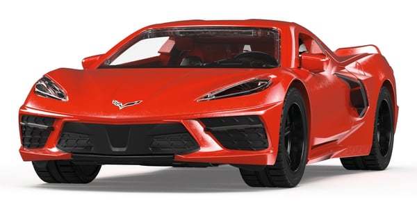 Siku Chevrolet Corvette Stingray Modellsportbil Förmonterad 1:50 Siku Chevrolet Corvette Stingray Modellsportbil Förmonterad 1:50