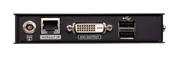 ATEN Mini USB DVI HDBaseT™ KVM-extender (1920 x 1200 @100m)