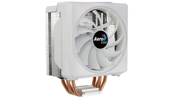 Aerocool Cylon 4F Processor Køler 12 cm Hvid 1 stk