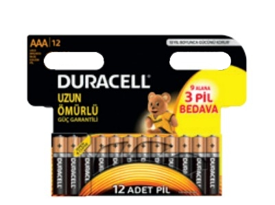 Duracell 5000394203389 kotitalousparisto Kertakäyttöinen akku AAA Alkali