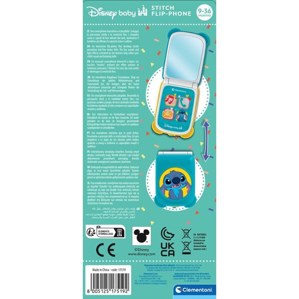 Clementoni Disney Baby 17519 roolipelilelu