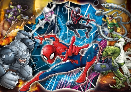 Clementoni Marvel Spider-Man Puslespil 104 stk Tegnefilm