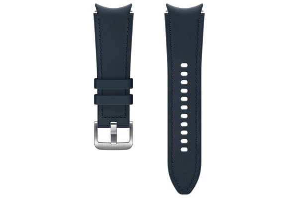 Samsung Hybrid læderrem (20 mm, S/M), Navy (ET-SHR88SNEGEU)