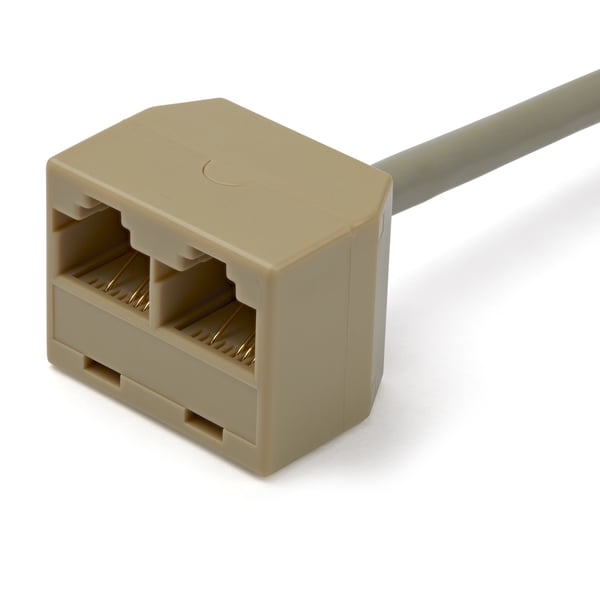 StarTech.com RJ45SPLITTER verkkohaaroitin Harmaa
