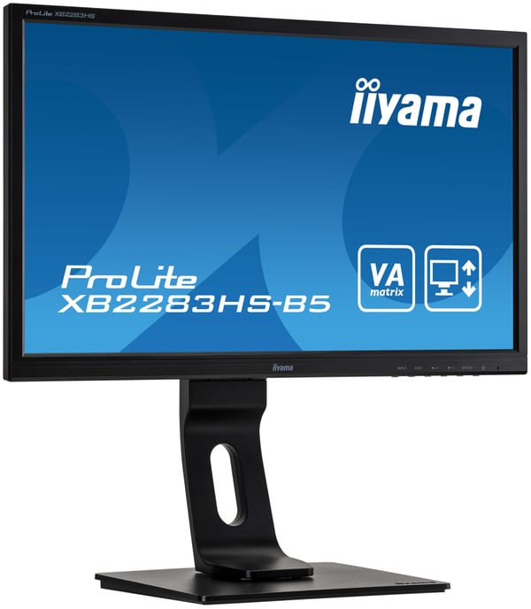 iiyama ProLite XB2283HS-B5 computerskærm 54,6 cm (21.5") 1920 x 1080 pixel Fuld HD LED Sort