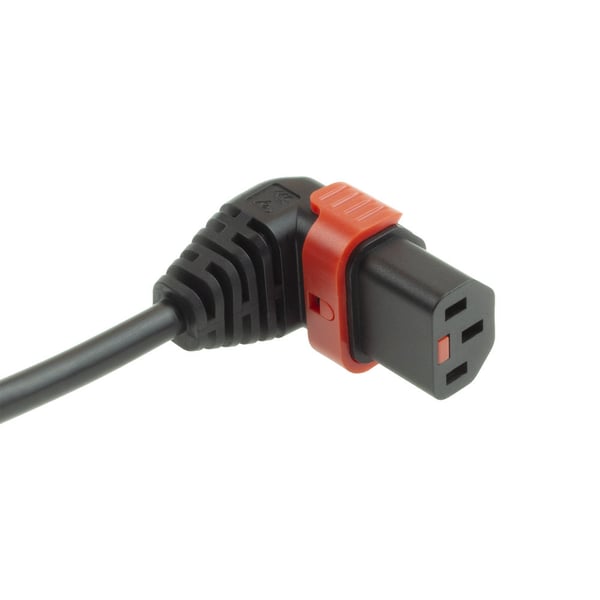 ACT AK5255 strömkablar Svart 1 m CEE7/7 C13 coupler