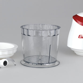 Girmi TR01 0,5 l 350 W Röd, Transparent, Vit