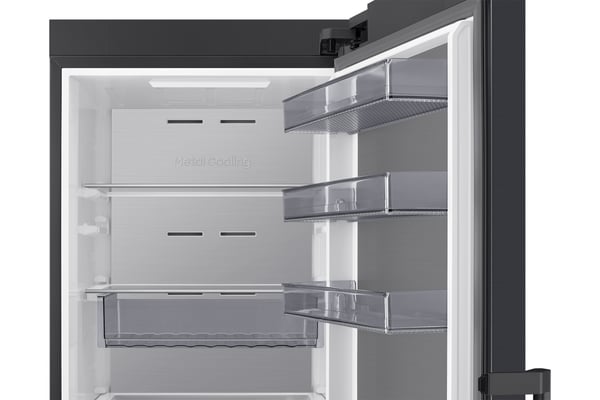 Samsung RR70H39CCFEF køleskab Fritstående 387 L Sort