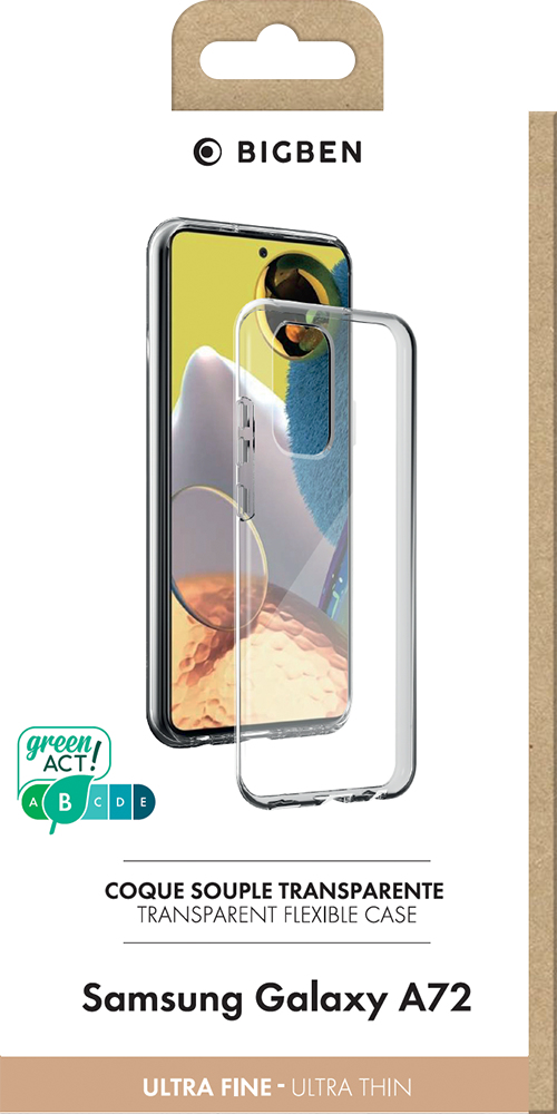 BIG BEN SILITRANSA72 mobiltelefon etui 17 cm (6.7") Cover Transparent