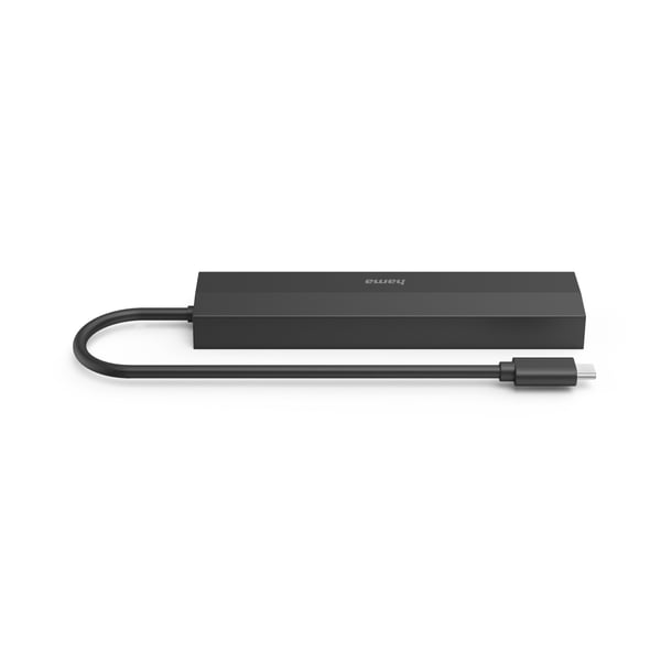 Hama 00200144 gränssnittshubbar USB 3.2 Gen 1 (3.1 Gen 1) Type-C 5000 Mbit/s Svart
