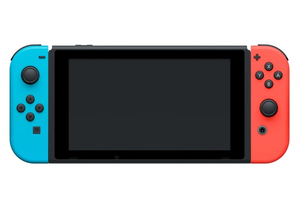 Nintendo Switch bærbar spilkonsol 15,8 cm (6.2") 32 GB Berøringsskærm Wi-Fi Blå, Grå, Rød