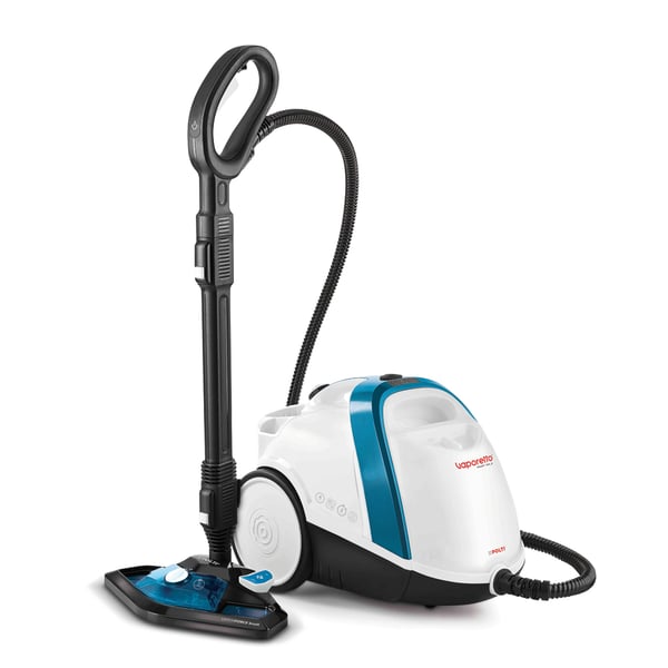 Polti Vaporetto Smart 100_B Sylinterillinen höyrypuhdistin 1500 W Sininen, Valkoinen
