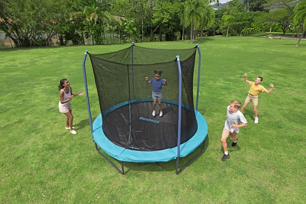 Bestway 59103 rekreativ & have trampolin Udendørs Oval Skruefjeder