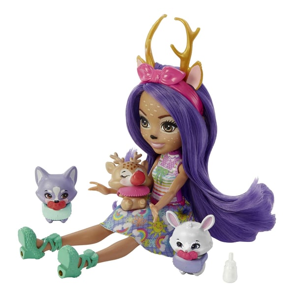 Enchantimals Baby Best Friends DANESSA DEER nukke ja SPRINT