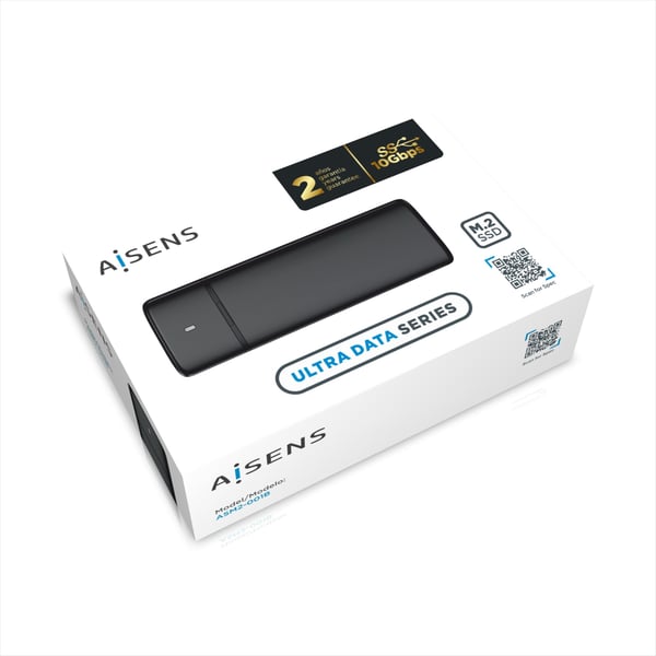 AISENS ASM2-001B drevkabinet SSD kabinet Sort M.2