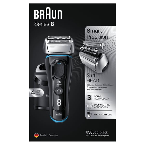 Braun 81666139 rakapparater för män Folierakapparat Svart