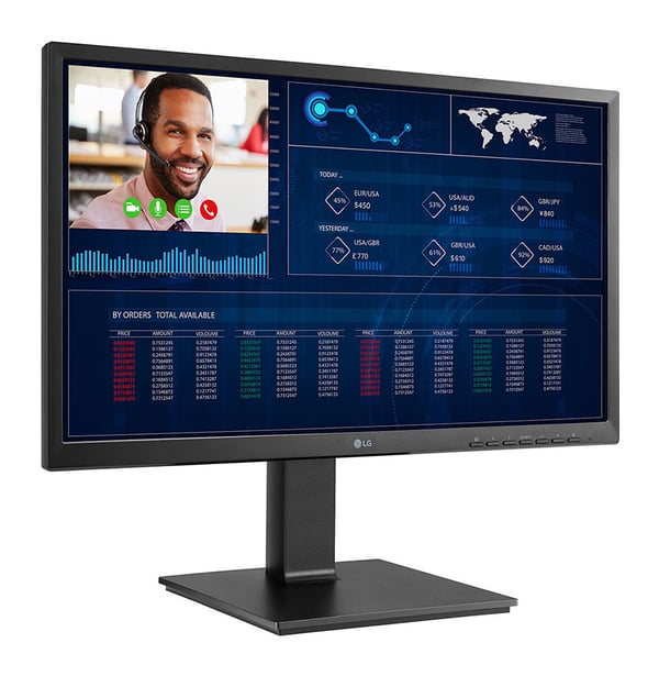 LG 24CQ651I-6P All-in-One PC Intel® Celeron® J4105 61 cm (24") 1920 x 1080 pixel All-in-One thin client 4 GB DDR4-SDRAM 16 GB HDD Wi-Fi 4 (802.11n) Hvid