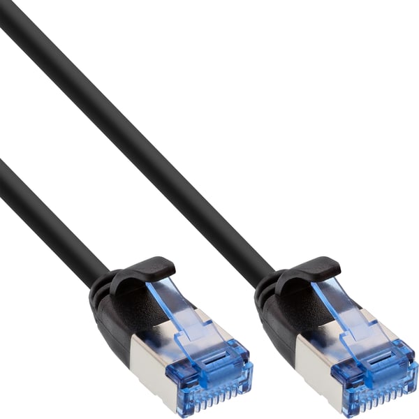 InLine 71901S netværkskabel Sort 1 m Cat6a U/FTP (STP)
