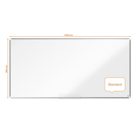 Nobo Premium Plus stål magnetisk whiteboard 180x90cm