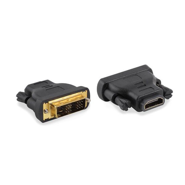 ACT AC7565 kabel kønsskifter DVI-D HDMI Type A (Standard) Sort
