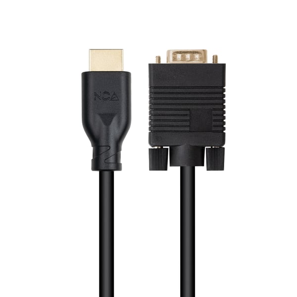 Nanocable 10.15.4602 videokabel adapter 1,8 m VGA (D-Sub) HDMI Sort