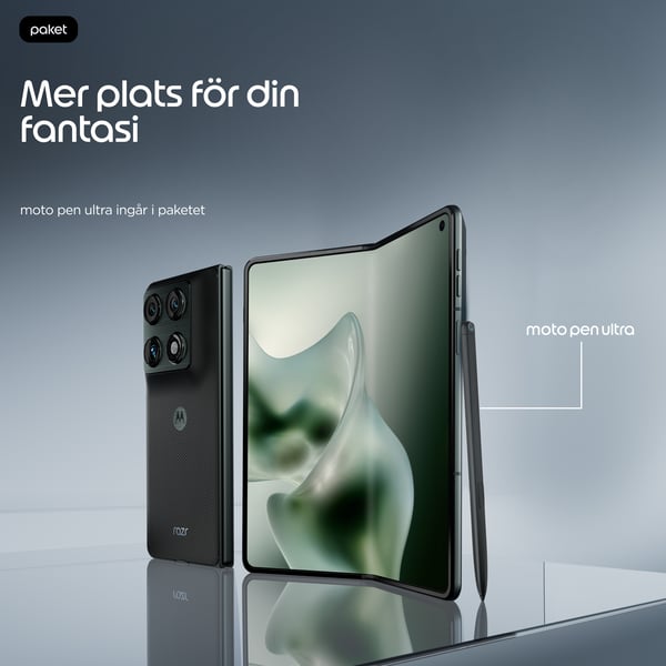 Motorola Razr Fold 512GB/16GB PANTONE svärtad blå