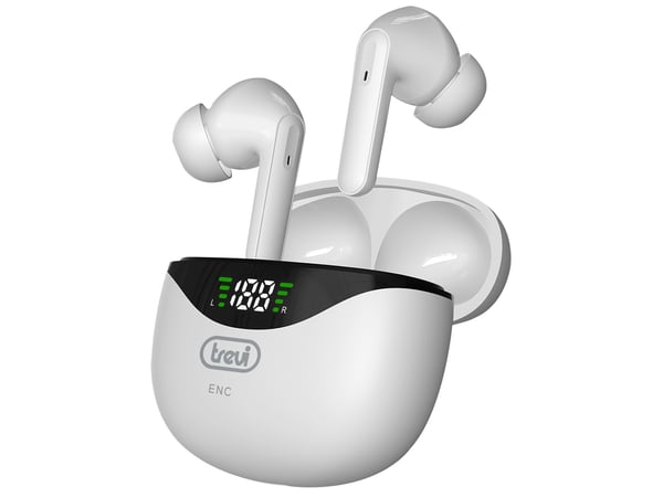 Trevi HMP 12E40 ENC Headset Trådløs I ørerne Opkald/musik Hvid