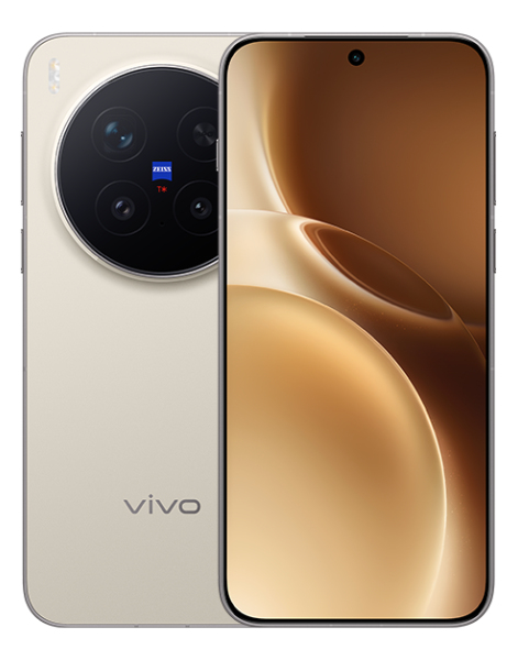VIVO 5671344 smarttelefoner 17,2 cm (6.78") Dubbla SIM-kort Android 16.0 5G 16 GB 512 GB Brun
