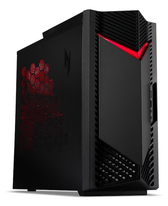 Acer NITRO 50 N50-656 Intel® Core™ i5 i5-14400F 16 GB DDR5-SDRAM 1 TB SSD NVIDIA GeForce RTX 5060 Windows 11 Home Tower PC Musta