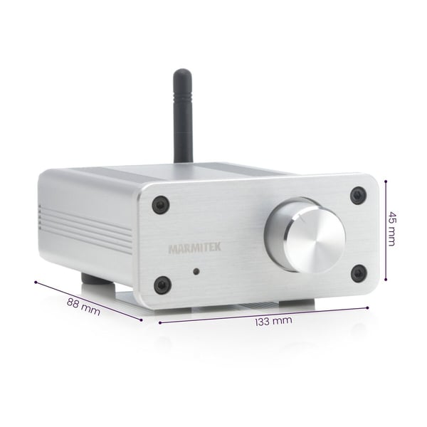 Marmitek 25008232 bluetooth modtager 30 m Sølv