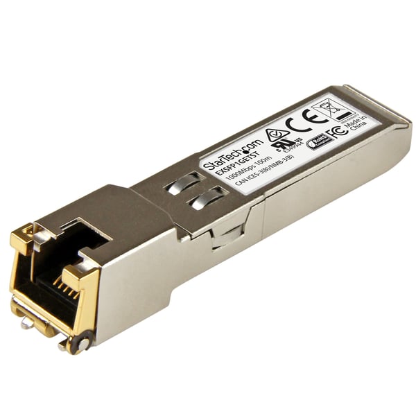 StarTech.com Juniper EX-SFP-1GE-T Kompatibel SFP - Gigabit RJ45 Koppar 1000Base-T SFP Transceiver Modul