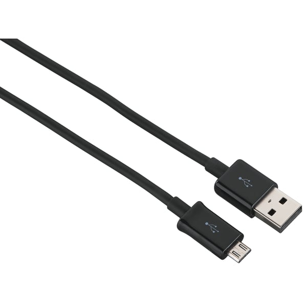 Hama 00200904 USB-kabel USB 2.0 0,9 m USB A Micro-USB B 0,48 Gbit/sek. Sort