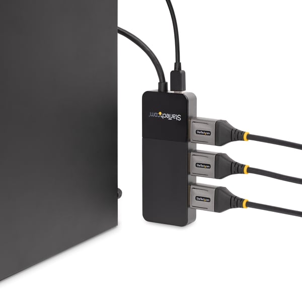 StarTech.com DisplayPort MST Hub (3 porte, 3 x 4k, HDR, EDID, DP 1.4 Multi Monitor Splitter til Windo