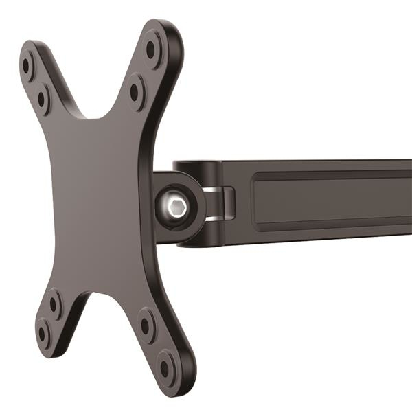 StarTech.com ARMWALLDS monitorin kiinnike ja jalusta 68,6 cm (27") Seinä Musta