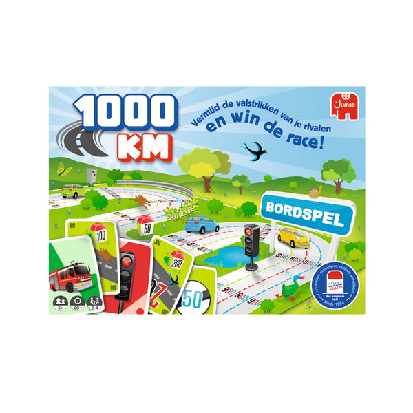 Jumbo 19900 brætspil racing Familie