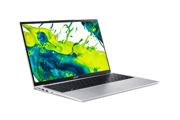 Acer Aspire Lite AL17-31P-33EP Intel Core 3 N355 Laptop 43,9 cm (17.3") HD+ 8 GB DDR5-SDRAM 512 GB SSD Wi-Fi 6 (802.11ax) Windows 11 Home Fransk Sølv