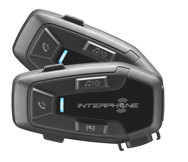 Interphone INTERPHOUCOM7RTP motorcykel samtaleanlæg 1000 m Sort
