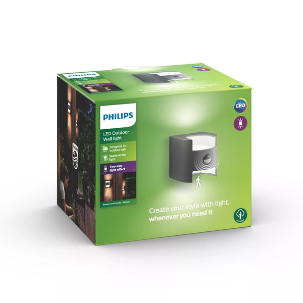 Philips myGarden Grass væglampe 4,25 W